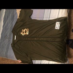 MLB Brest cancer camo Jersey